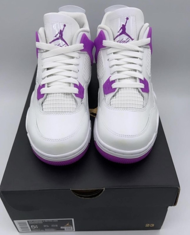 Jordan 4 Hyper Violet (GS) 2