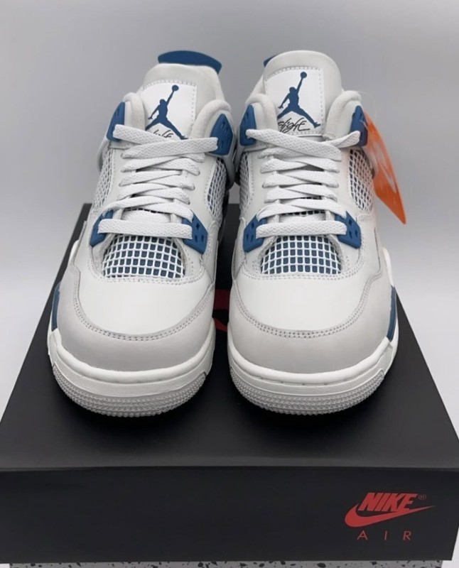 Jordan 4 Military Blue (GS) 2