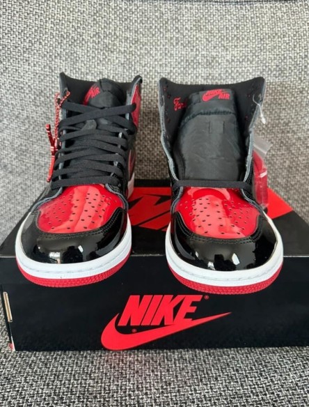 Nike air jordan 1 bred patent