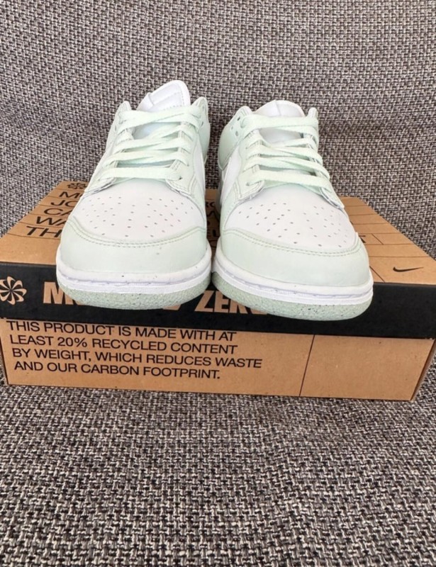 Nike dunk low barely green 2
