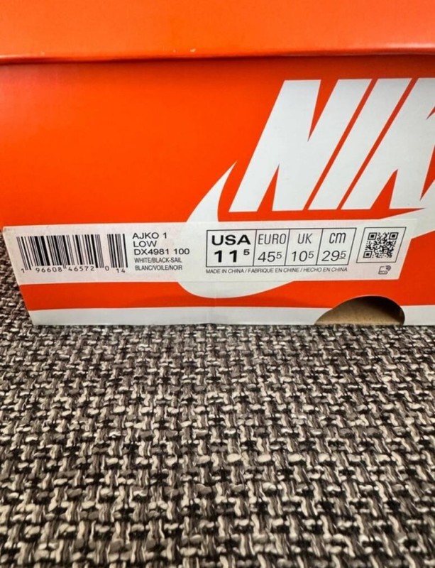 Nike air Jordan 1 low KO 2