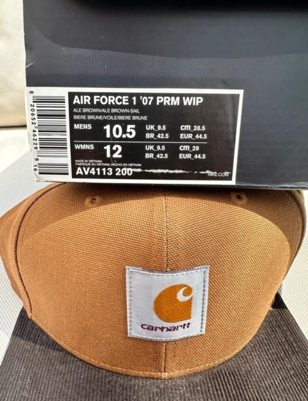 Nike air force 1 Carhartt 2