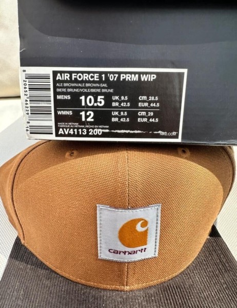 Nike air force 1 Carhartt