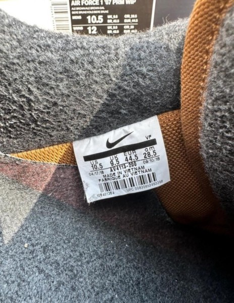 Nike air force 1 Carhartt