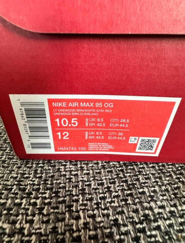 Nike air max 95 x Levi's 2