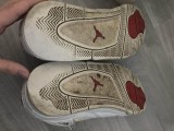 Jordan 4 metallic red