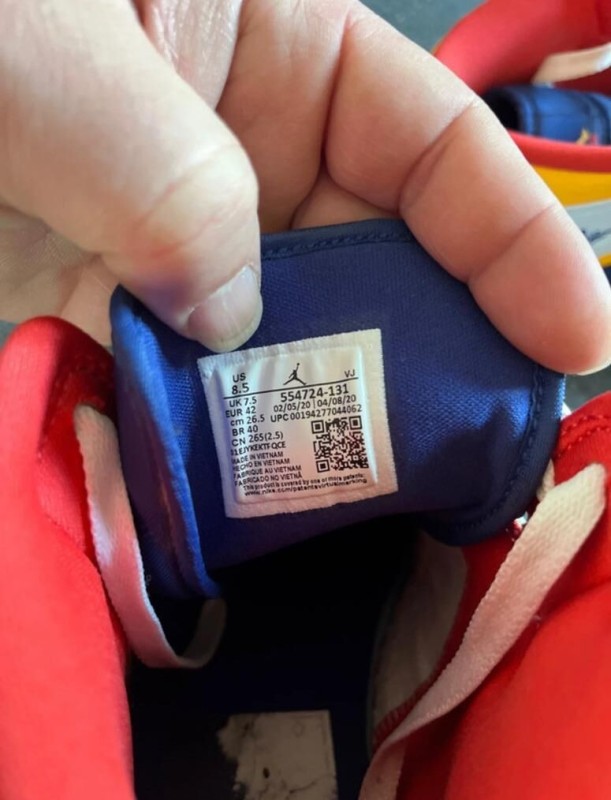 Jordan 1 mid bleu royal laser orange 2
