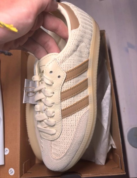 Adidas samba OG cream White cardboard taille 38 2/3