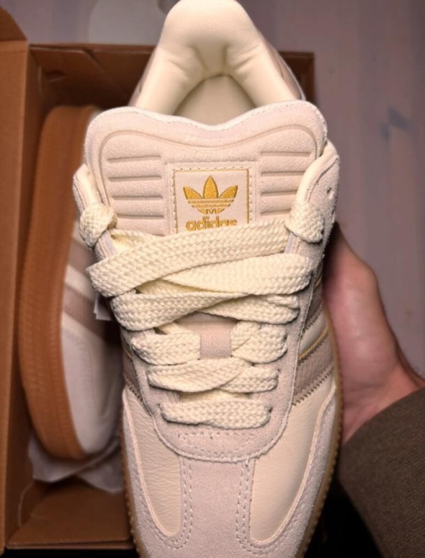 adidas samba XLG off white clay brown taille 38 2/3 2