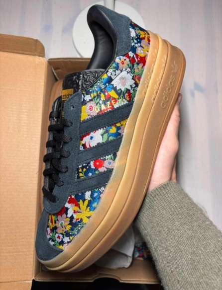 adidas gazelle bold liberty london floral taille 38 2/3