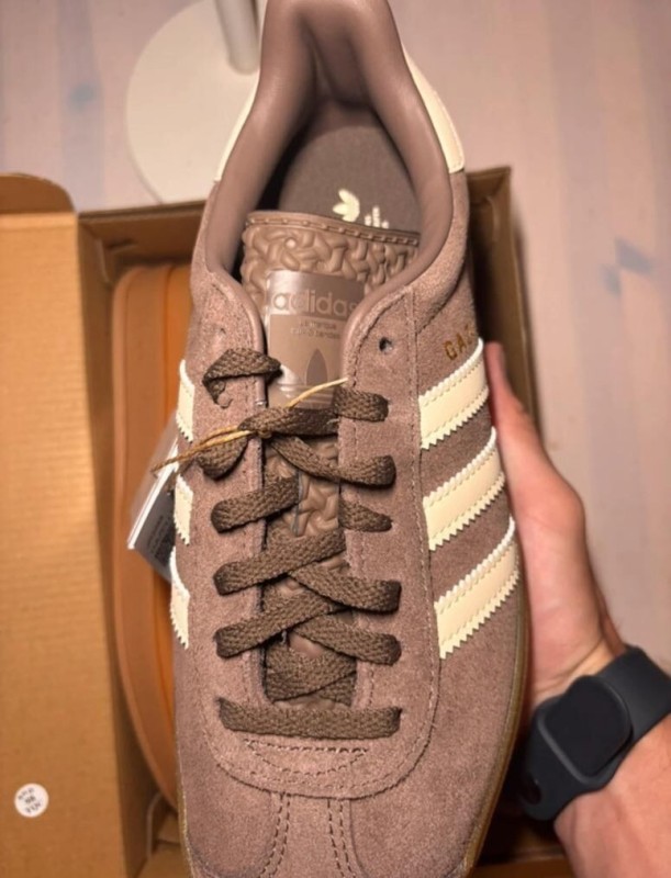 adidas gazelle bold marron taille 38 2/3 2