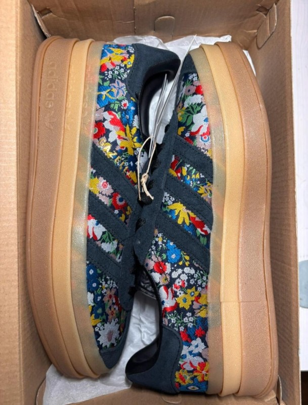 adidas gazelle bold liberty london floral taille 38 2/3 2