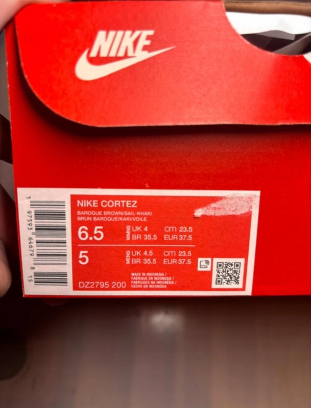 Nike Cortez baroque Brown taille 37,5 2