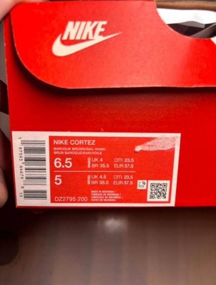 Nike Cortez baroque Brown taille 37,5