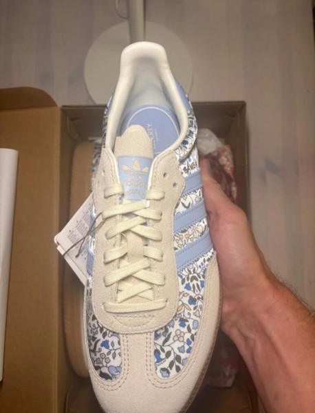 adidas samba OG liberty london floral blue taille 39