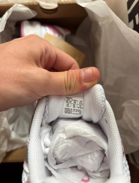 Asics gel 1130 White pure silver pink taille 36