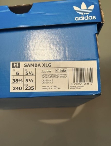 adidas samba XLG Night Indigo Taille 38,5