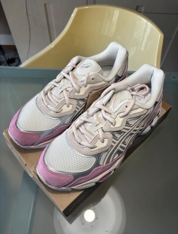 Asics Gel Nyc Cream Pink Taille 41,5 2