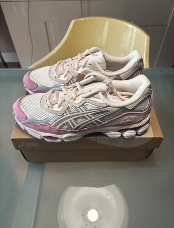 Asics Gel Nyc Cream Pink Taille 41,5 2
