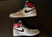 Air Jordan 1 Retro High Light Smoke Grey