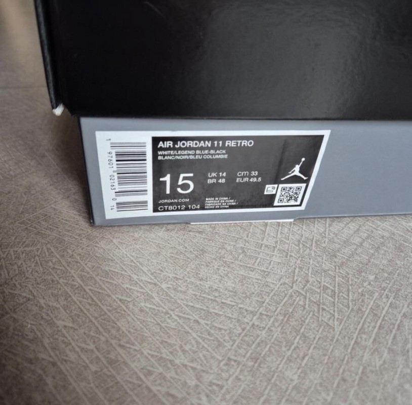 Jordan 11 "Legend Blue" 2024 2