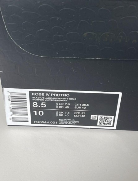 Nike Kobe Protro 4 Gift of Mamba
