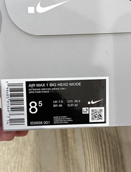Nike Air Max 1 Big Head Mode