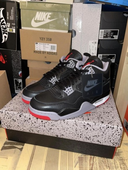 Jordan 4 Bred Reimagined