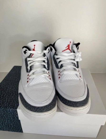 Jordan 3 Fire Red Denim