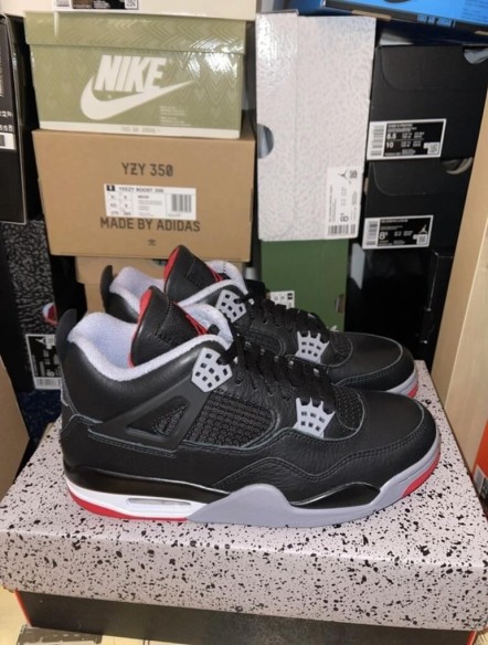 Jordan 4 Bred Reimagined