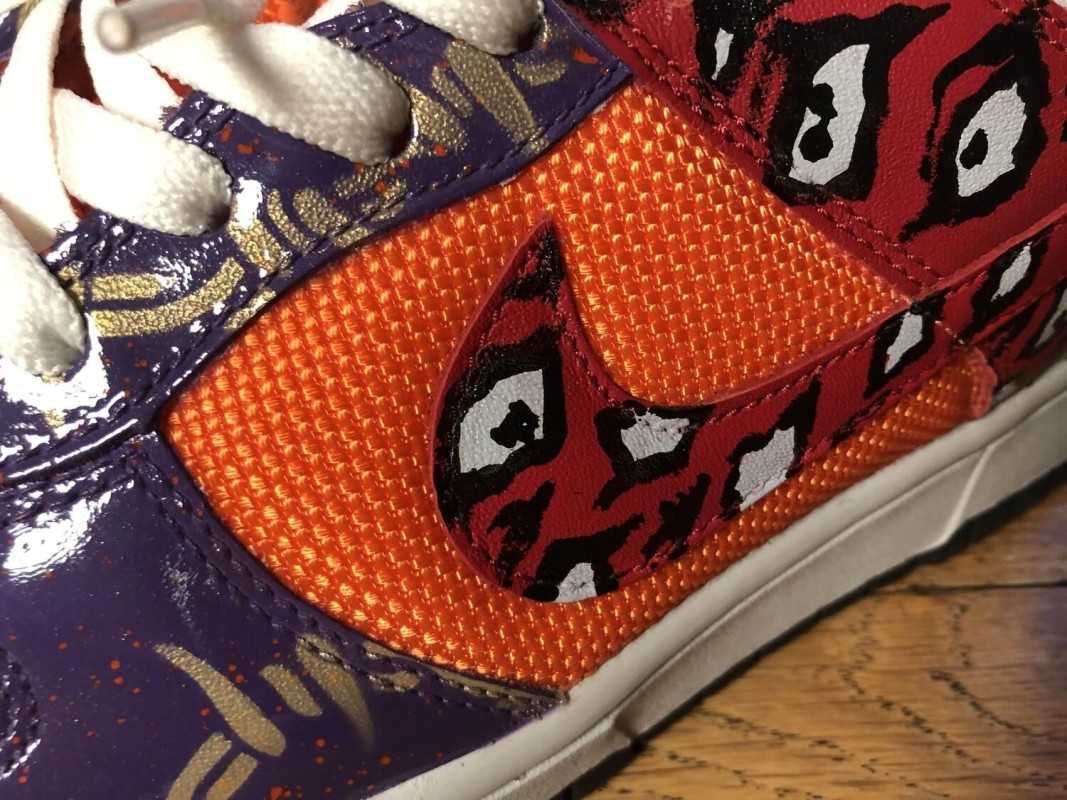 Nike Dunk Low customisées - pointure 42,5 2