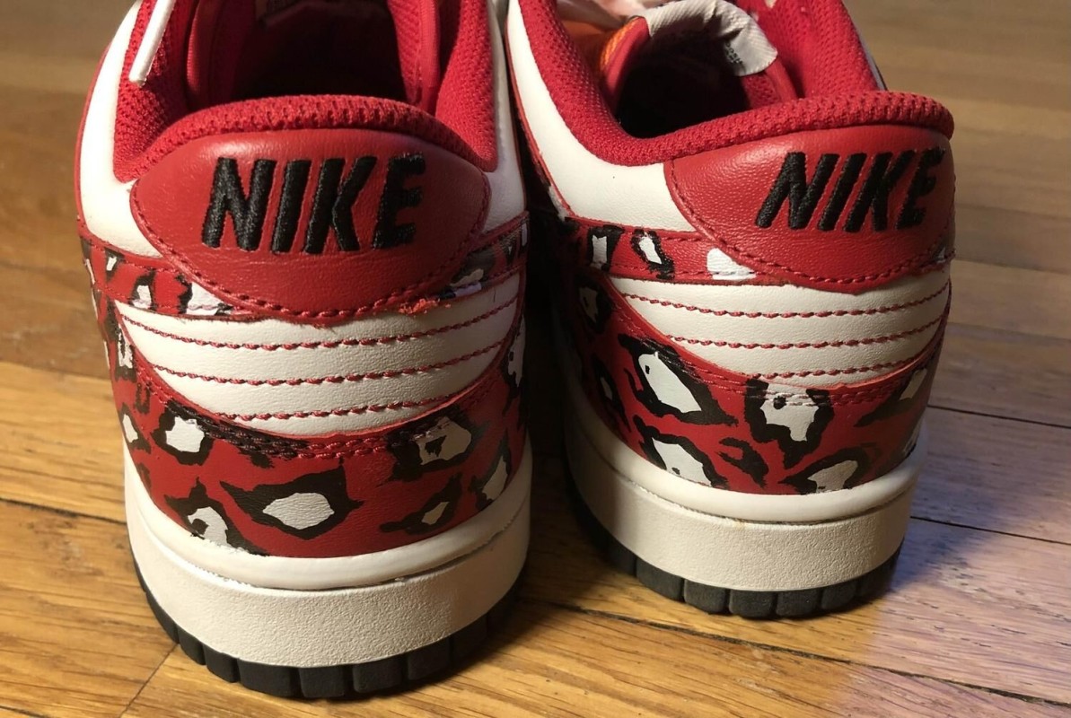 Nike Dunk Low customisées - pointure 42,5 2