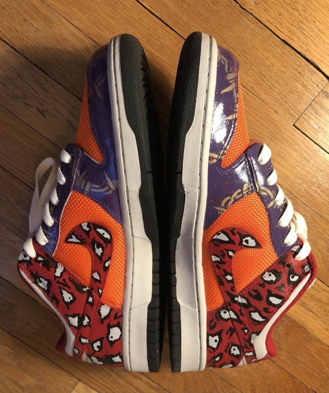 Nike Dunk Low customisées - pointure 42,5 2