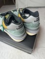 New Balance x Stone Island 574 Legacy Vert claire Marron