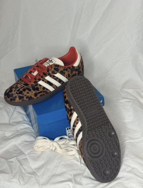 adidas samba og imprimé léopard orange