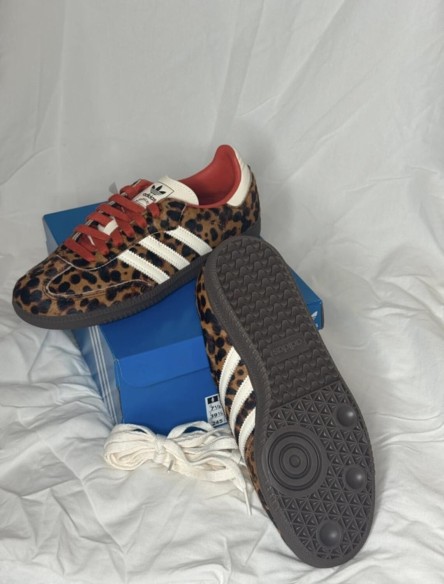 adidas samba og imprimé léopard orange