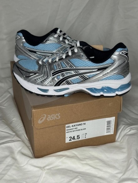 ASICS Gel Kayano 14 Artic Sky Pure Argenté