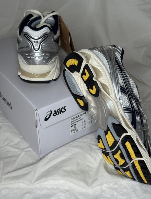ASICS Gel-Kayano 14 x JJJJound White Navy 2