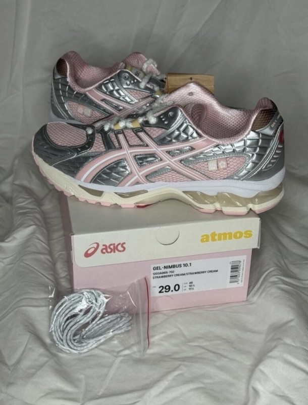 ASICS Gel-Nimbus 10.1 Vandy The Pink x atmos Strawberry Fraise Kayano 14