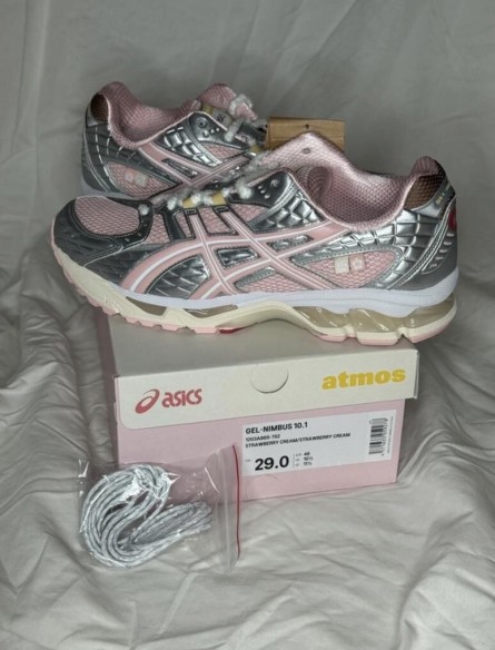 ASICS Gel-Nimbus 10.1 Vandy The Pink x atmos Strawberry Fraise Kayano 14