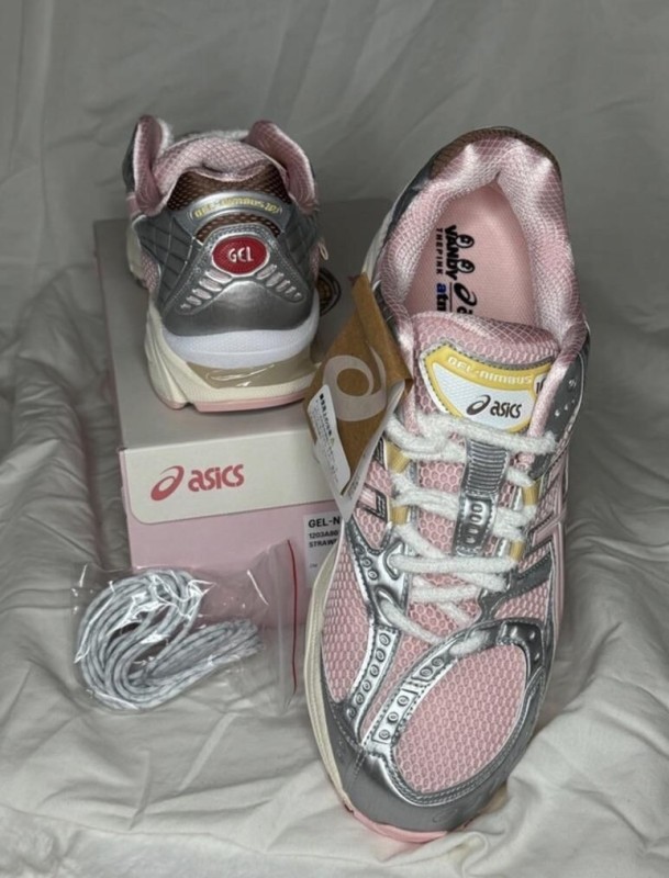 ASICS Gel-Nimbus 10.1 Vandy The Pink x atmos Strawberry Fraise Kayano 14 2