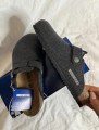 Birkenstock Boston Gris foncé & Argent