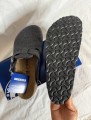 Birkenstock Boston Gris foncé & Argent
