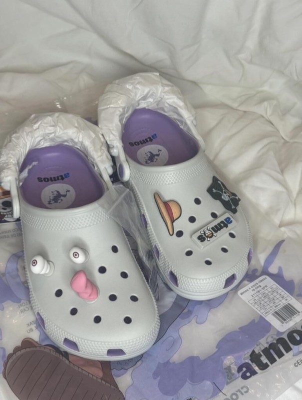 Crocs Classic Clog One Piece x atmos Luffy Gear 5