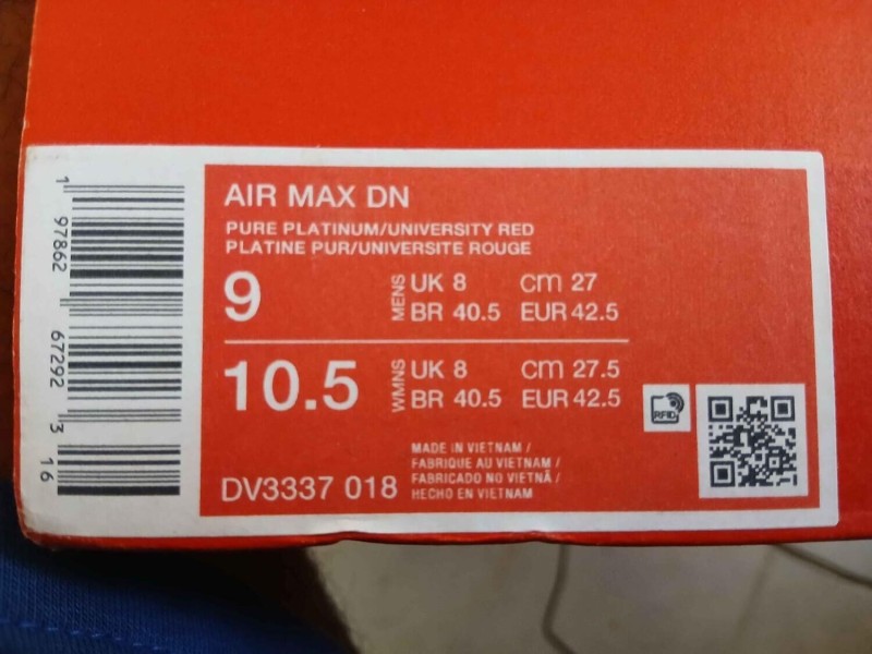 air max DN POINTURE 42.5