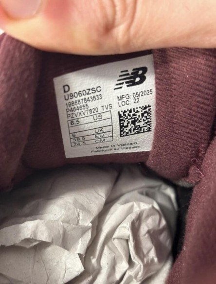 New Balance Burgundy Bordeaux Taille 39,5