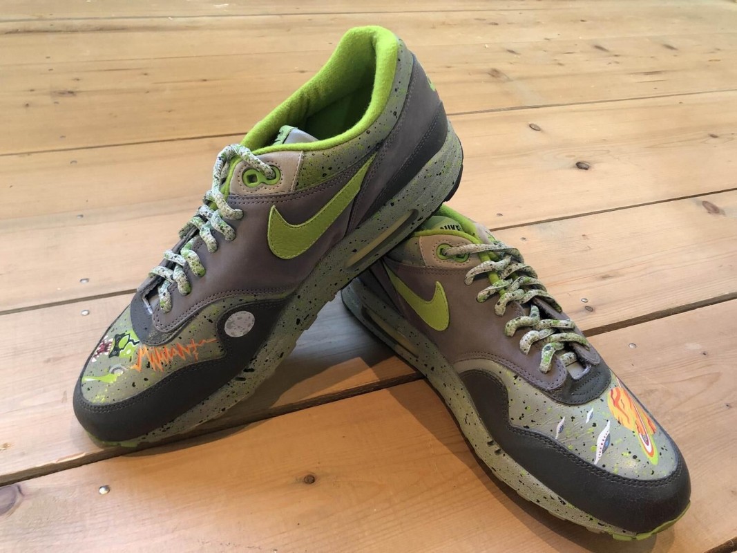 Customized Nike Air Max 1 x HUF 2004 - size 44,5 2