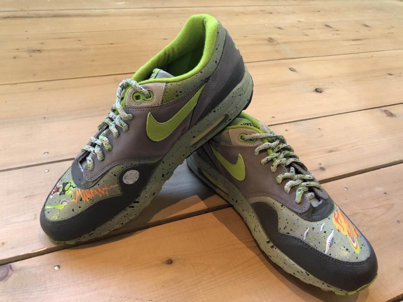 Customized Nike Air Max 1 x HUF 2004 - size 44,5