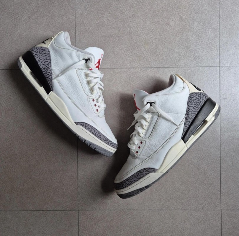 Jordan 3 "White Cement" 2023