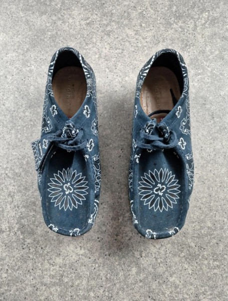 Clarks Supreme wallabee Blue Bandana taille 41